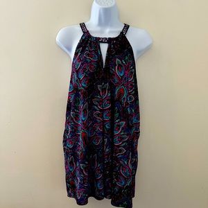 [Plus Size] Sequined Halter Top